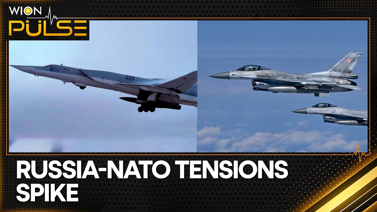 NATO Scrambles Jets As Russian Bomber Sparks Major Air Alert | WION Pulse