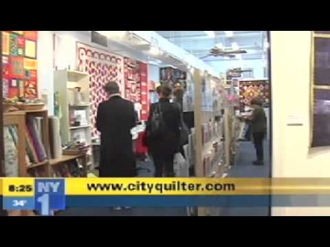 NY1 ArtQuilt Gallery NYC April 4, 2013