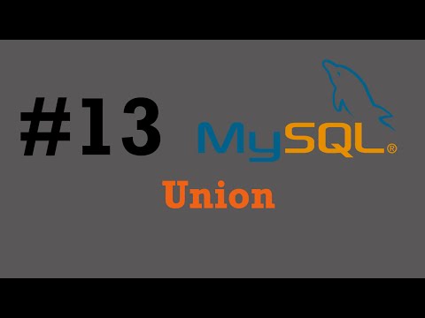 SQL #13 - Union
