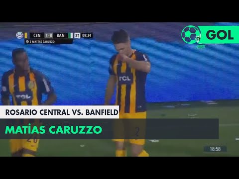 Matías Caruzzo (1-0) Rosario Central vs Banfield | Fecha 1 - Superliga Argentina 2018/2019