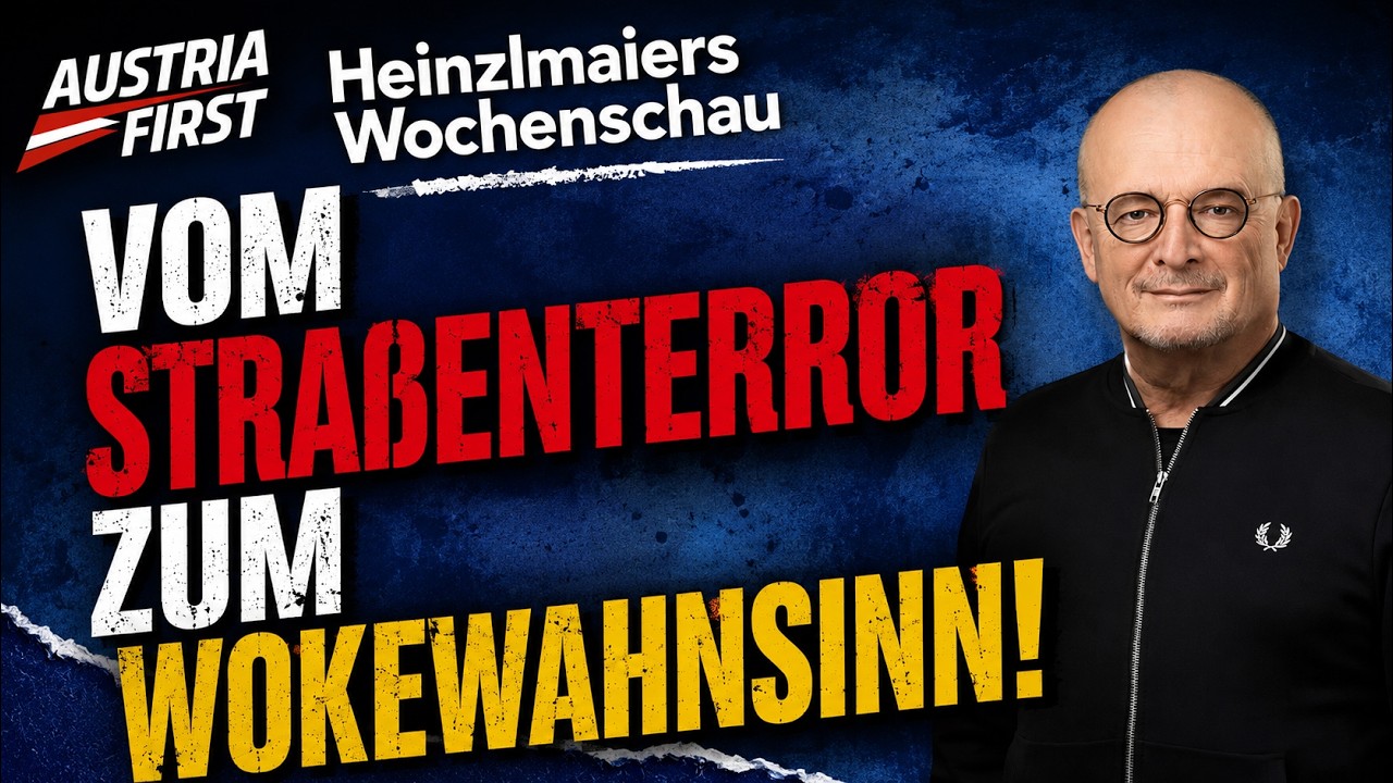 Vom Terror auf der Straße zum Woke-Diktat - Heinzlmaiers Wochenschau