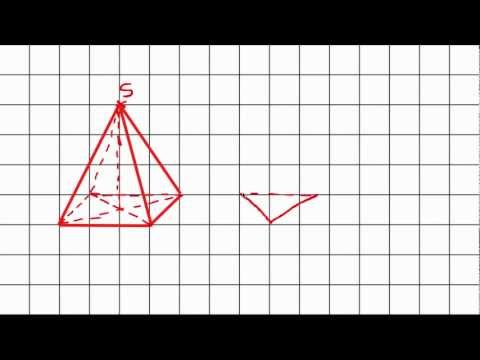 comment construire le patron d'une pyramide