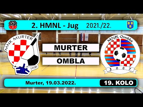 2. HMNL Jug, 19.: MURTER - OMBLA  9:4, 19.03.2022.