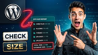How to check WordPress website size (Easiest Way)(2026 Guide)