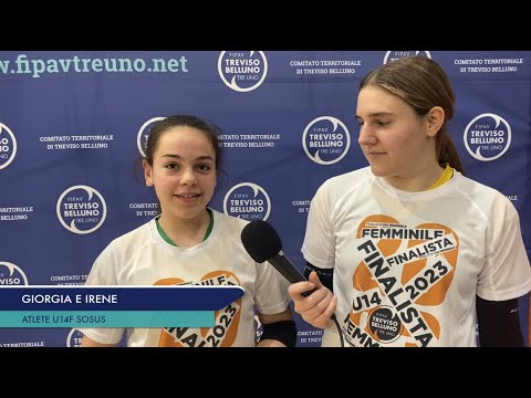 LE RAGAZZE DEL SOSUS DOPO LA SCONFITTA NELLA FINALE DEL CAMPIONATO U14
