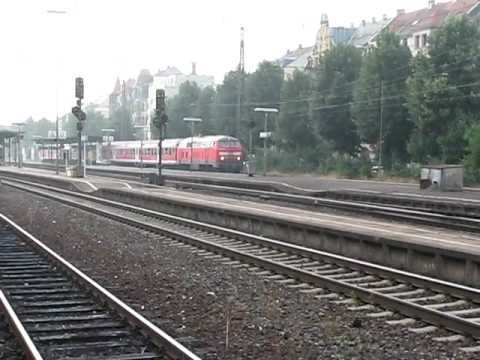 218 203 mit RB von Fürth Hbf nach Cadolzburg