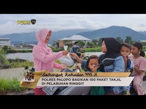 KAPOLRES PALOPO BERBAGI TAKJIL DI TANJUNG RINGGIT