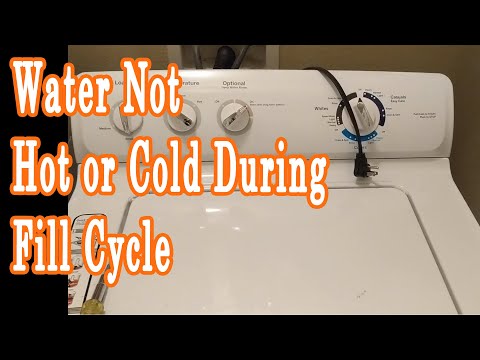 Replacing The Water Inlet Valve On A GE Washing Machine