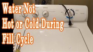 Replacing the Water Inlet Valve on a GE Washing Machine