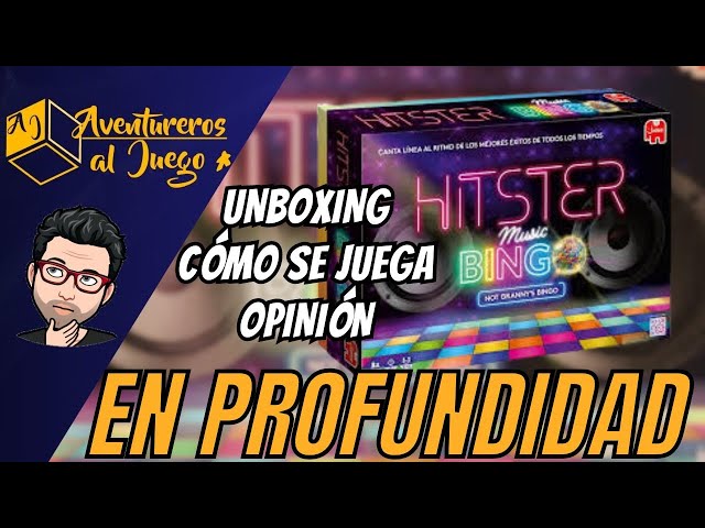 Vídeo relacionado con Hitster Bingo Music - Juegos de Mesa para Adultos, Juego Bingo Musical, Juego de Fiesta, de 2 a 10 Jugadores, diversión con Amigos y Familia, Español (ES)