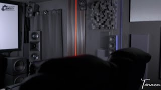 HOME THEATER DIY: Tönnen Acoustic Panels and Cinematic SMART LIGHTS!