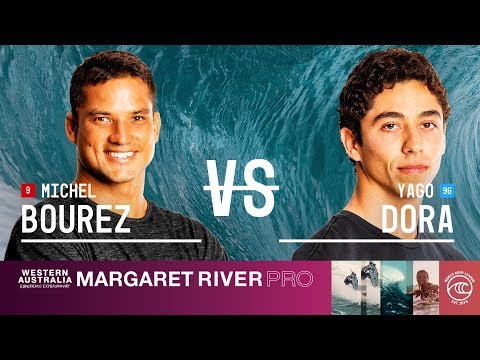 Michel Bourez vs. Yago Dora - Round of 32, Heat 2 - Margaret River Pro 2019