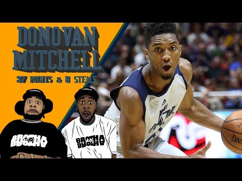 DONOVAN MITCHELL GRABS 8 STEALS!! Drops 37 points equipped with step backs & a THUNDEROUS dunk!