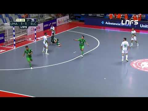 Gol Álex Fuentes (2-1) Be Soccer CD UMA Antequera-Irefrank Elche. Final Play Off Ascenso19/20. LNFS