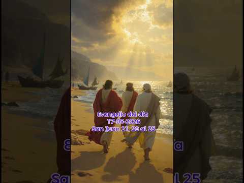 Lectura del Santo Evangelio del día de hoy 17 de mayo de 2026, según San Juan 21, 20 al 25
