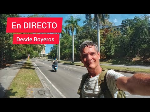Andando por la AVENIDA Boyeros, La Habana