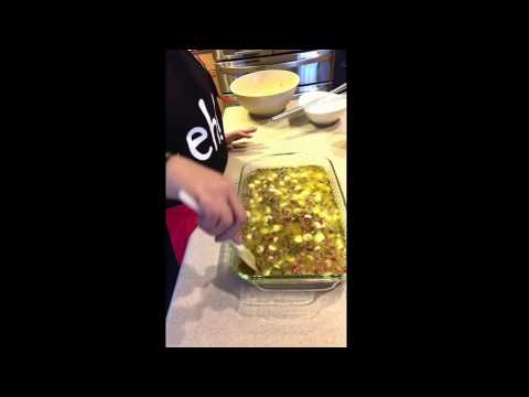 WLS Cooking - Cheesy Turkey Sausage Bake/Quiche