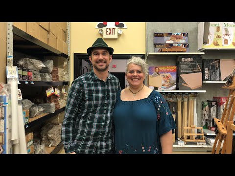 Live from Jerry’s Artarama Raleigh ahead of Art of the Carolinas this week!