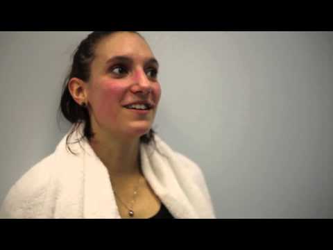 Squash: Post-Game: Camille Serme (British Open FINAL)