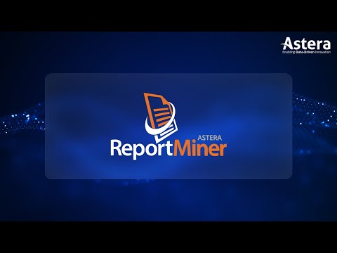 Astera ReportMiner Unstructured Data Extraction Demo