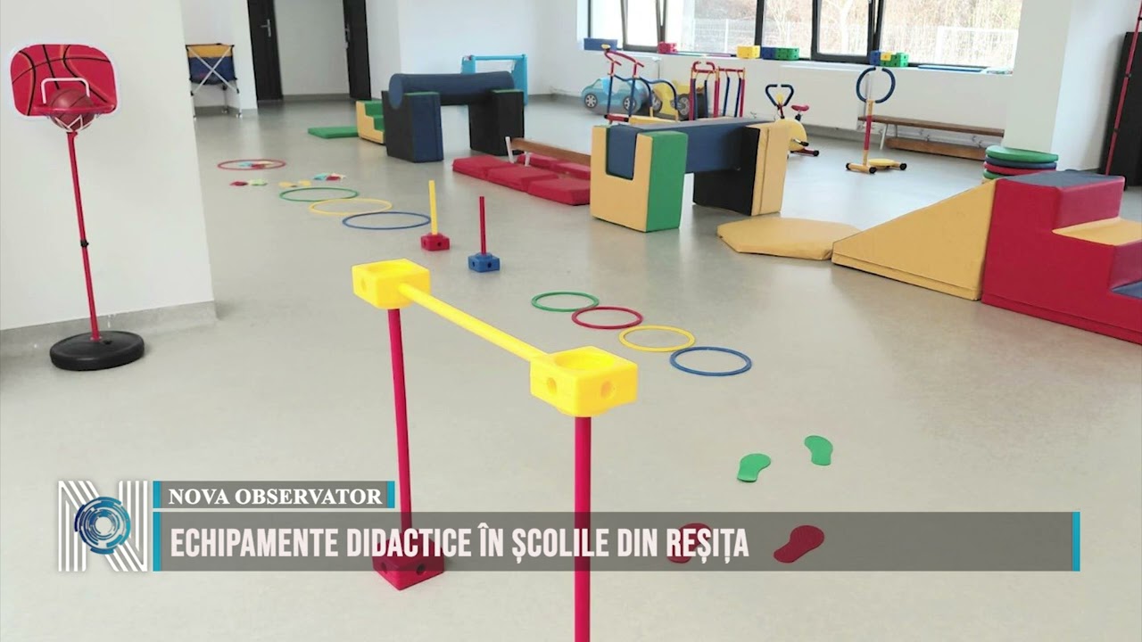 ECHIPAMENTE DIDACTICE ÎN ȘCOLILE DIN REȘIȚA