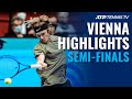 Red-Hot Rublev and Sonego Rise Above | Vienna 2020 Semi-Final Highlights