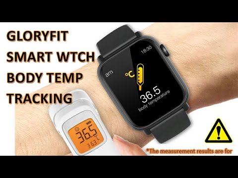 GLORYFIT-Body Temperature Tracking Smart Watch For Android and iPhone
