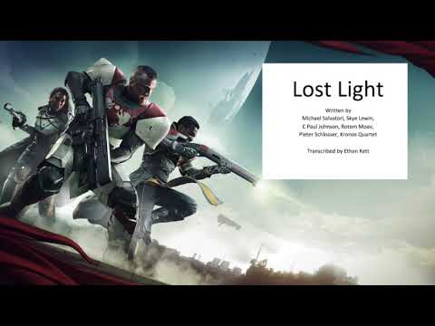 Lost Light - Destiny 2 piano cover