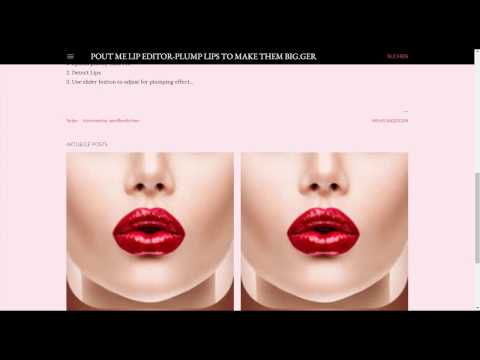 download lagu mp3 mp4 Pout Me Lip Editor, download lagu Pout Me Lip Editor gratis, unduh video klip Pout Me Lip Editor