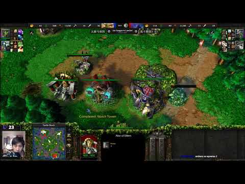 Lawliet (NE) vs Lin Guagua (Orc) - WarCraft 3 - Investing in the Bank - WC2921