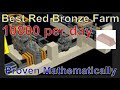 Best Red Bronze Farm! (Proven by MATH) Islands Roblox