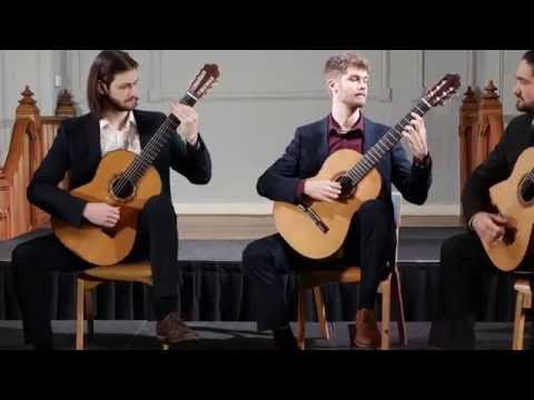 Mēla Guitar Quartet perform Black Opal by Phillip Houghton