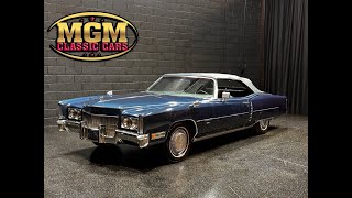 Video Thumbnail for 1971 Cadillac Eldorado