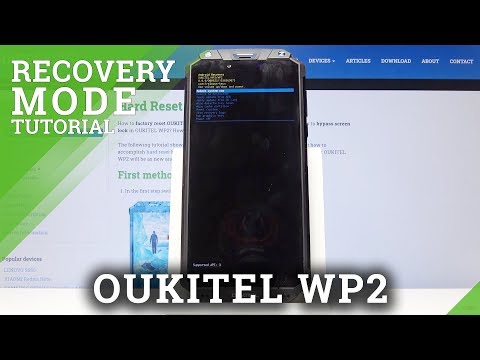 Recovery Mode in OUKITEL WP2 - Android System Recovery