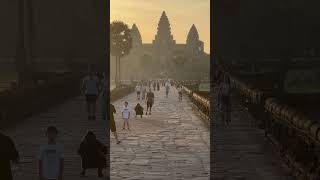【カンボジア】アンコールワットの夜明け② Sunrise at Angkor Wat in Cambodia 09.Aug.2023