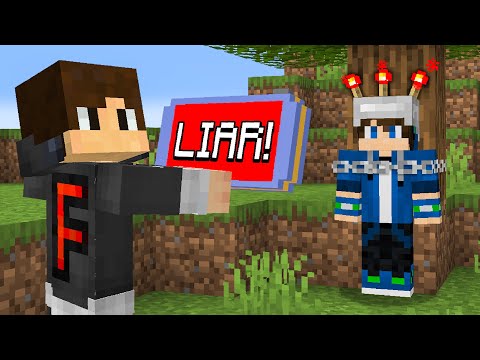 Using a LIE Detector to TEST My Friends in Minecraft