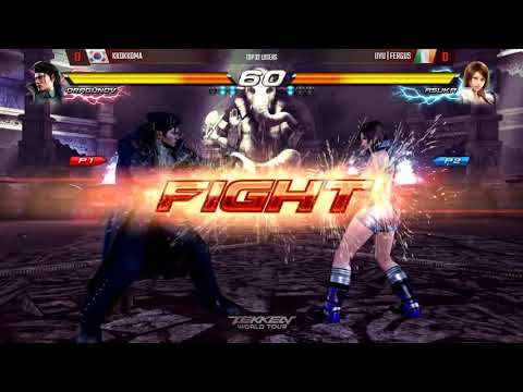 [Tekken World Tours] Top 32 (L) - Kkokkoma (Dragunov) vs Fergus (Asuka) - Tekken 7
