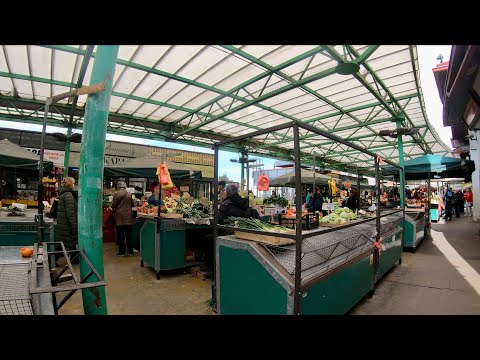 Zeleni Venac Market. Belgrade. Serbia