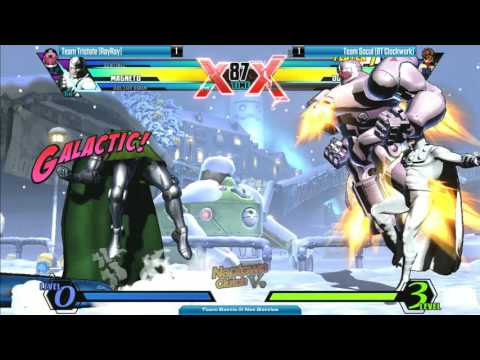 UMVC3 @ Naptown Clutch V - Team Tristate vs Team Socal (Part 1) [720p/60fps]