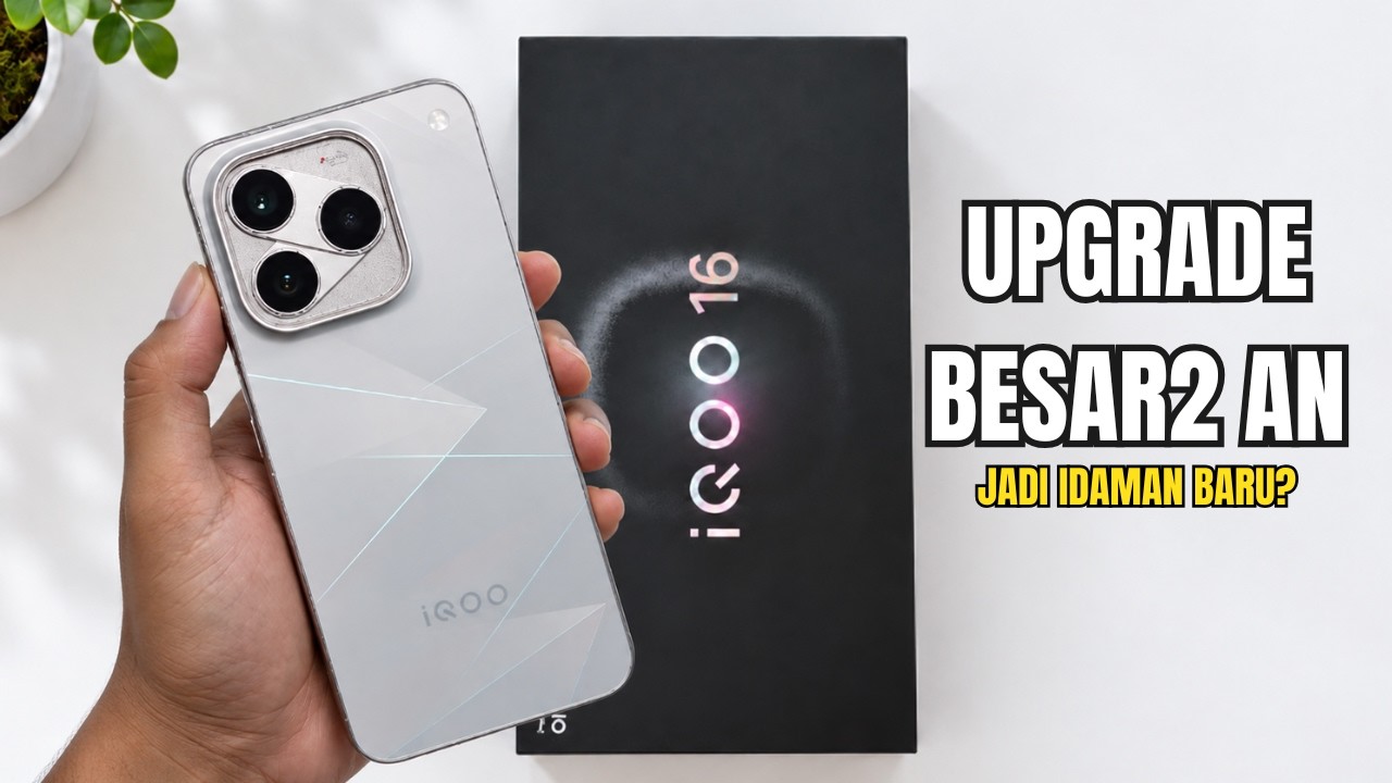 RESMI DATANG‼️iQOO 16 | DESAIN BARU, BATERAI BADAK 8.500mAh, SNAPDRAGON 8 ELITE GEN 6 PRO