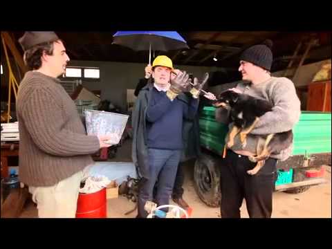 Velika Srbija-Ministar u poseti kod seljaka pred izbore 1