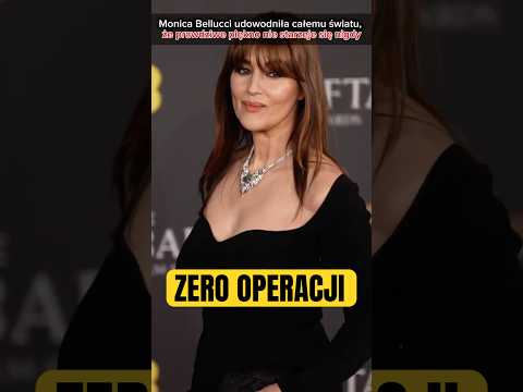Monica Bellucci ZACHWYCA. 'Bez operacji i zastrzyków'
