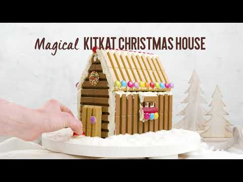 Easy KITKAT Christmas House