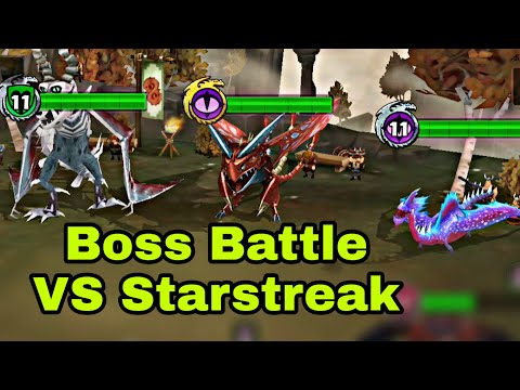 BOSS BATTLE VS STARSTREAK - CRISIS:BARTERER BODYGUARD - Dragons:Rise of Berk