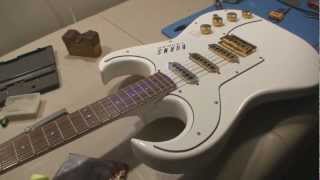 Video thumbnail for Burns London Bison Guitar Setup by Dave's World of Fun Stuff