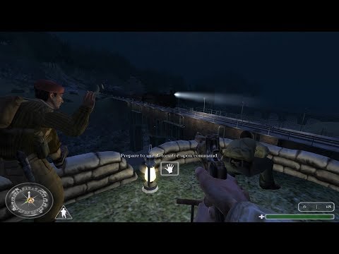 Call of Duty: United Offensive - Train Bridge (Walkthrough Part 7)