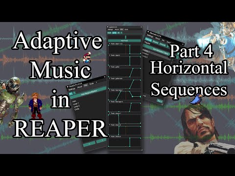 Adaptive Music in REAPER - Part 4 Horizontal Sequencing