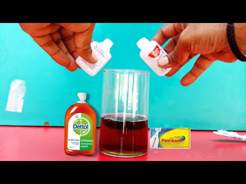 💀Don't Mix Fevikwik  with Dettol  || Awesome Reactions  || दूध के साथ fevikwik का रिएक्शन