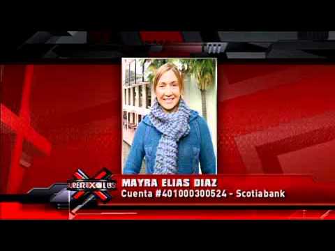 SuperXclusivo 12/13/12  Donaciones para Mayra Elías Diaz