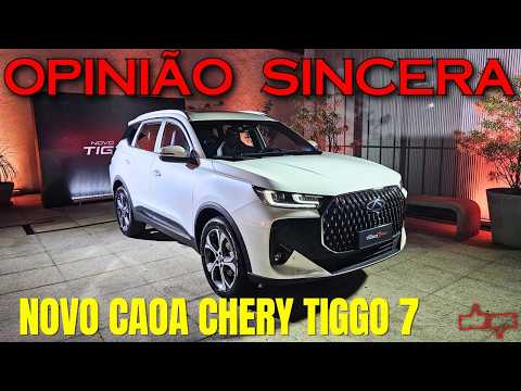 ARRASOU! Novo CAOA Cherry TIGGO 7 Sport e Pro: Preço BAIXO, muita TECNOLOGIA, carro BARATO! Vale?